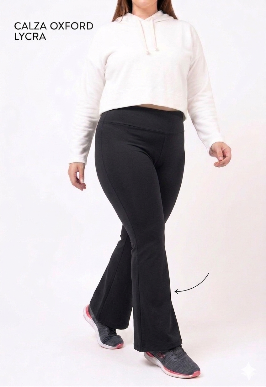 CALZA LYCRA (RECTA, OXFORD O CHUPIN)