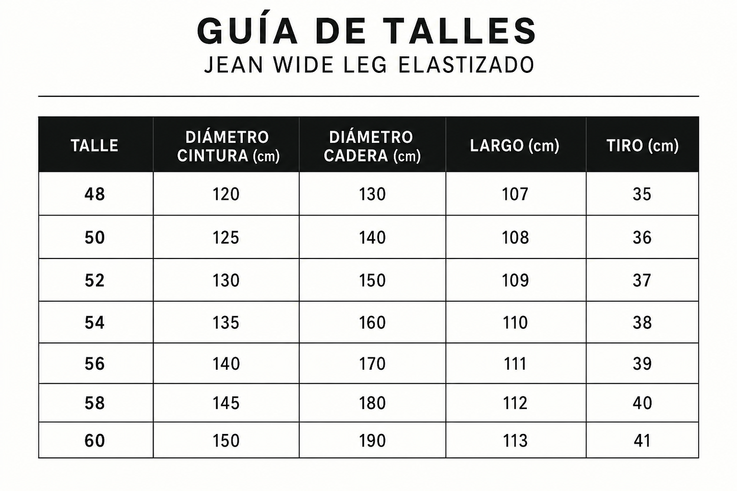 JEAN WIDE LEG ELASTIZADO