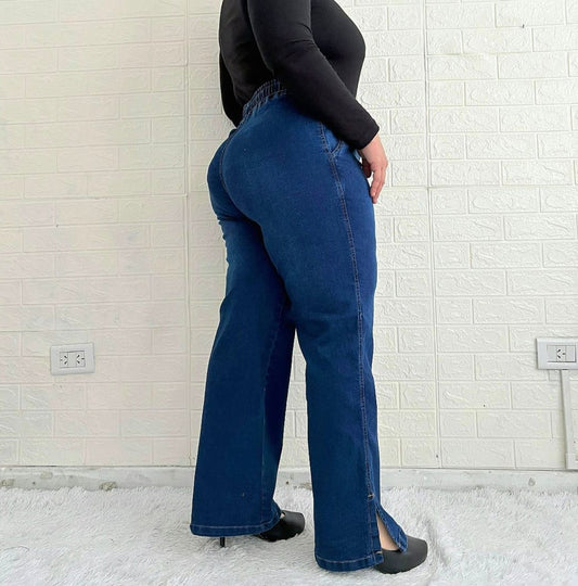 JEAN WIDE LEG ELASTIZADO