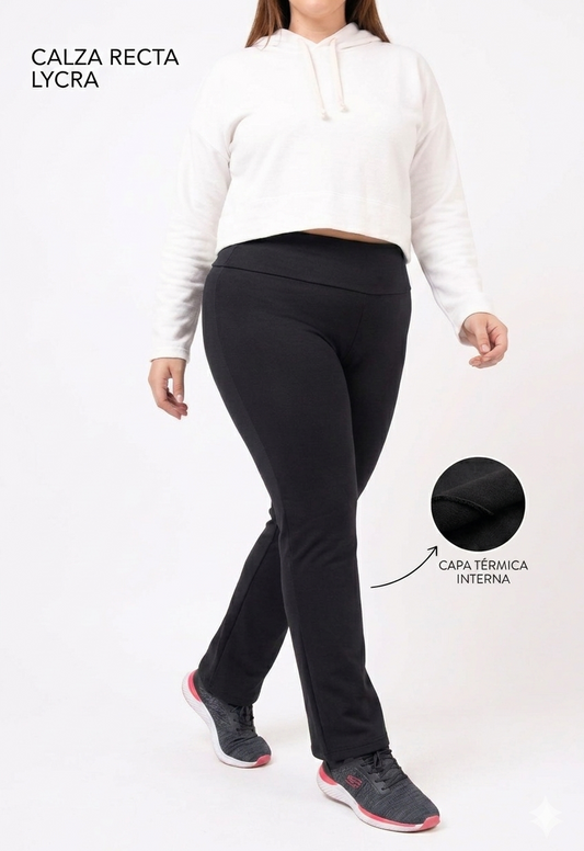 CALZA LYCRA (RECTA, OXFORD O CHUPIN)
